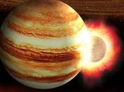 planeta chocó contra júpiter hace miles millones años
