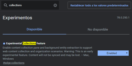 Colecciones: La nueva función disponible en el nuevo Microsoft Edge