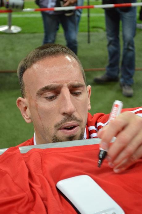 Ribery, Bayern Munich, Estrella, FÃºtbol, AutÃ³grafo