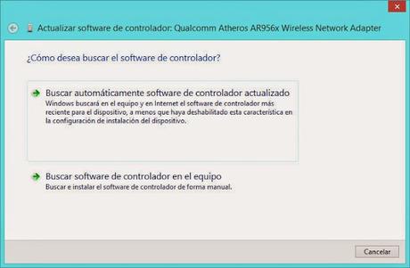 Actualizar los drivers de una tarjeta wifi