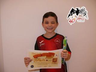 Con 6 años y colaborando con la ciencia