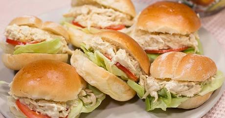 Receta de Sandwich de Pollo a la Brasa