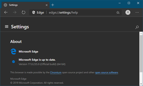 Microsoft Edge Chromium estable no siempre reemplaza al viejo Edge en Windows 10 Microsoft Edge Chromium estable no siempre reemplaza al viejo Edge en Windows 10