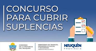 Llamado a cubrir suplencias en Familia