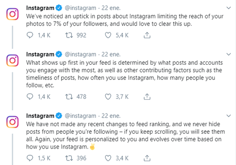 Cómo publicar en instagram sin ser víctima del Shadowban