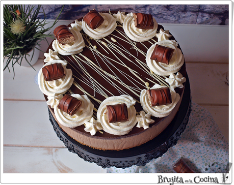 Tarta Kinder bueno sin horno