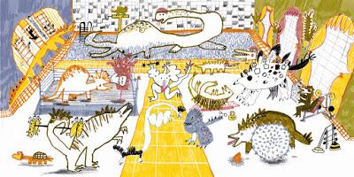 Los mil y un dinosaurios de Polina Kalashnikova