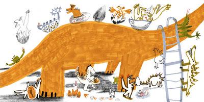 Los mil y un dinosaurios de Polina Kalashnikova