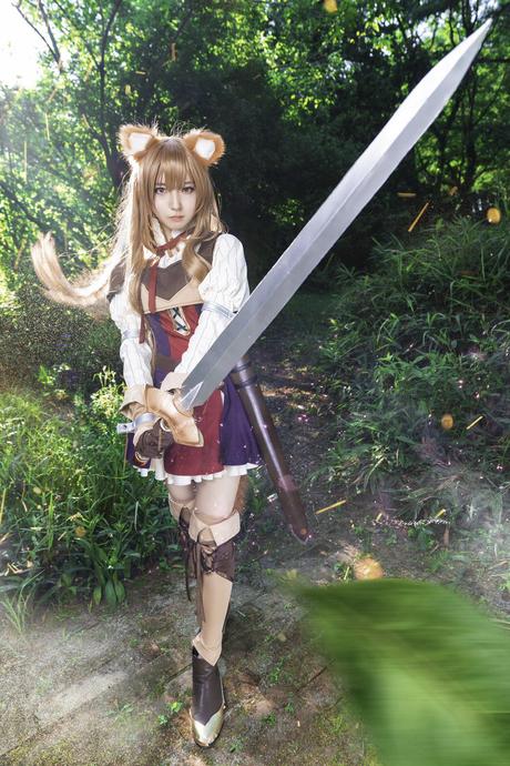 OMG! Majestuoso Cosplay que dignifica Arte de ''Raphtalia'', del anime Tate no Yuusha no Nariagari