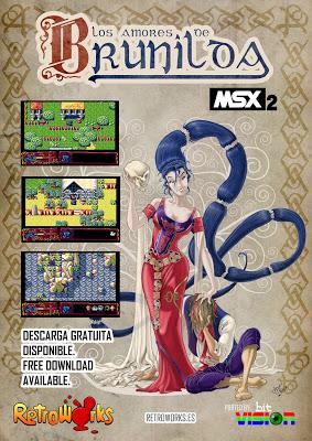 ¡Ya disponible Los amores de Brunilda para MSX2!