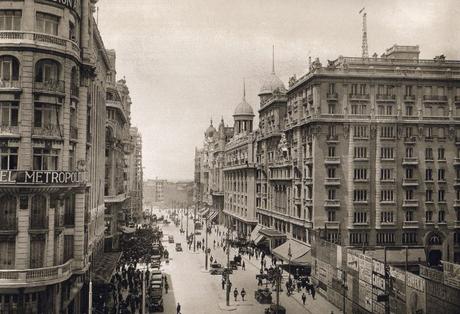 Fotos antiguas de Madrid: Gran Vía, 1924
