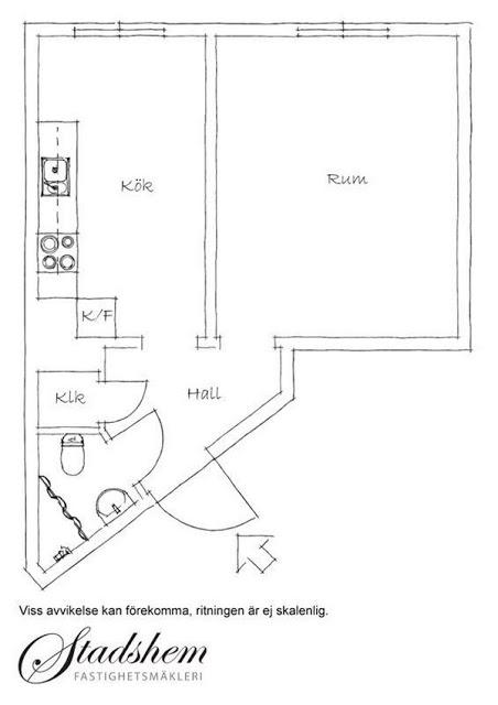 Piso nórdico de 37 m2 Piso nórdico de 37 m2