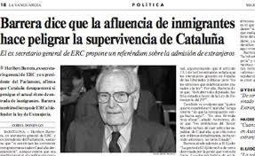 Cataluña. Mejor saber algo que nada. Sobre migración