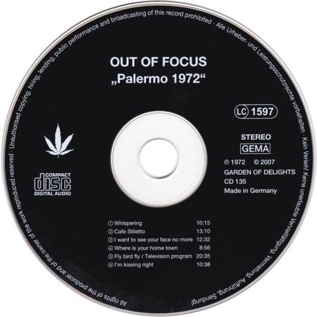 Out Of Focus - Rat Roads (2002) / Palermo 1972 (2007) Out Of Focus - Rat Roads (2002) / Palermo 1972 (2007)