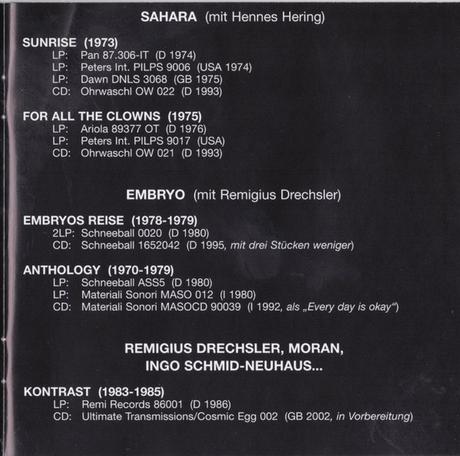 Out Of Focus - Rat Roads (2002) / Palermo 1972 (2007) Out Of Focus - Rat Roads (2002) / Palermo 1972 (2007)