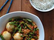 Sambal goreng telor (huevos salsa picante)