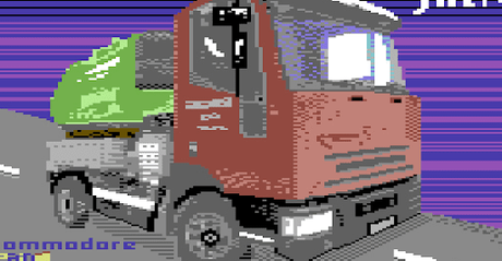 El camión más famoso de Internet ya tiene videojuego para Commodore 64 El camión más famoso de Internet ya tiene videojuego para Commodore 64