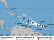 cumple vaticinio, huracán afectaría República Dominicana entre jueves viernes.