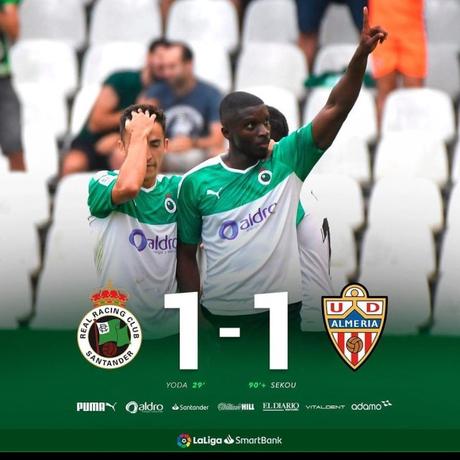 El Racing deja escapar dos puntos en el descuento