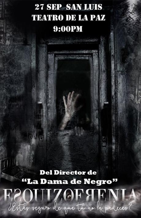 La obra de teatro de terror “Esquizofrenia” se presentará en el Teatro de la Paz