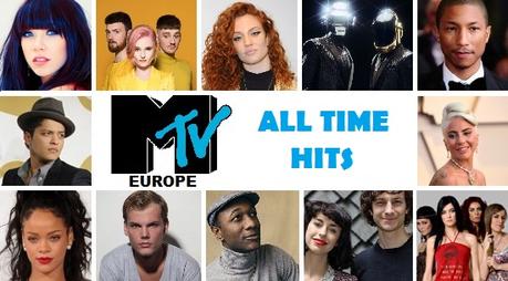 Top 10 MTV Europe: hits de todos los tiempos.