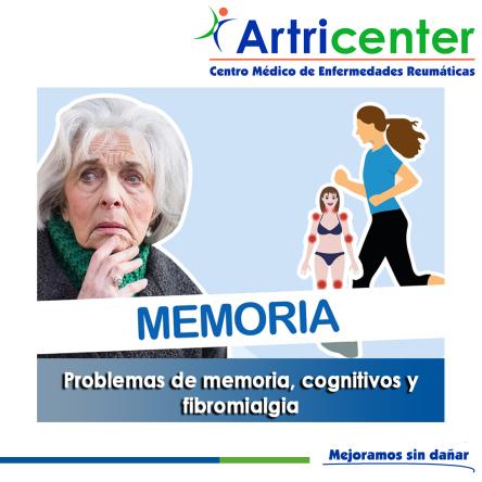 Artricenter: Problemas de memoria, cognitivos y fibromialgia