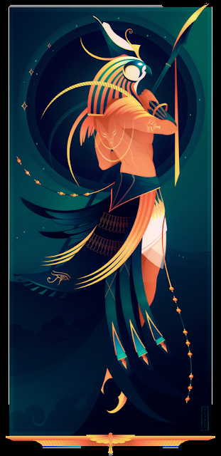 Dioses egipcios, por Yliade