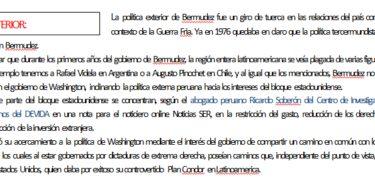 Gobierno de Morales Bermúdez, lo que El Cóndor se llevó.