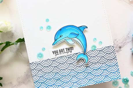 Dolphin Card - You are amazing