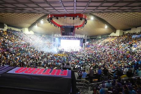 Con Arena del Cibao llena por completo, Gonzalo proclama gobernará para todos como Danilo.
