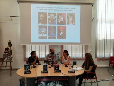 Mesa redonda sobre fantasía, cifi y terror en Cubelles Noir 2019
