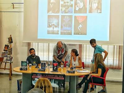 Mesa redonda sobre fantasía, cifi y terror en Cubelles Noir 2019