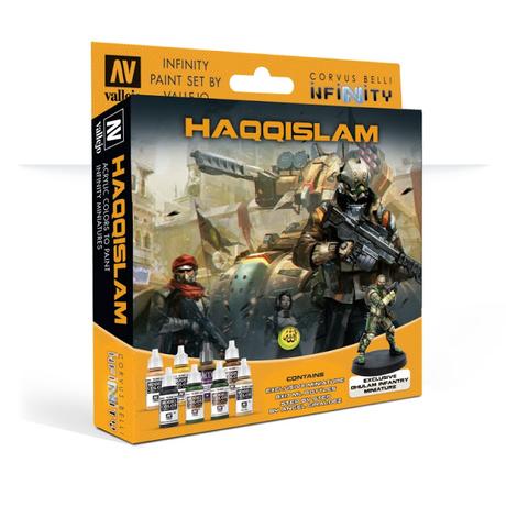 Detalles de los Model Colour Set de Vallejo para Infinity: Yu Jing y Haqqislam