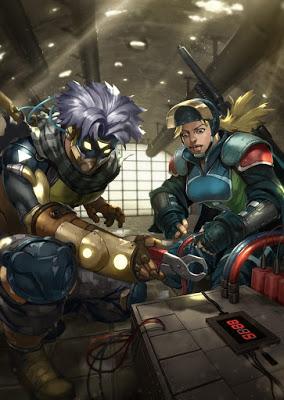 Detalles de los Model Colour Set de Vallejo para Infinity: Yu Jing y Haqqislam