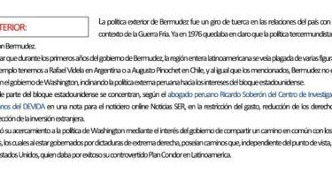 Morales Bermúdez, lo que se llevó El Códor.