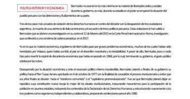 Morales Bermúdez, lo que se llevó El Códor.