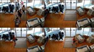 Ladrona distraída: robó cochecito y se olvidó a su hijo en el local