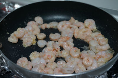 Pescado con gambas al ajillo Pescado con gambas al ajillo