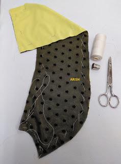 forrando piezas arish