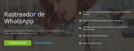 Cómo ver el WhatsApp de otra persona con mSpy