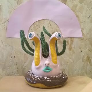 La Tía Púa, macetas y cáctus