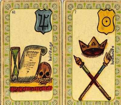 Dos cartas del Oráculo Belline 