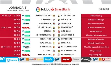 Horario para el partido Ponferradina -Alcorcón