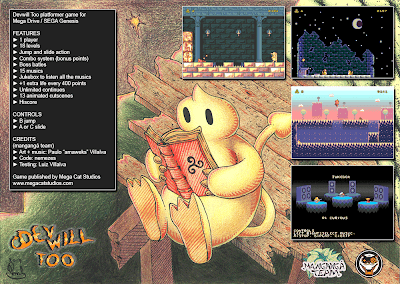 Descarga la demo de Devwill Too para Mega Drive Descarga la demo de Devwill Too para Mega Drive