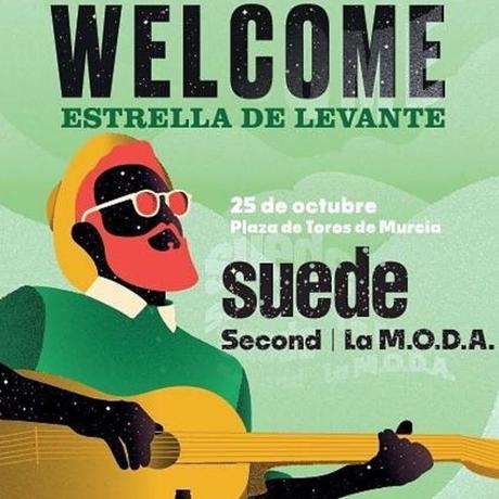 Suede, Second y La M.O.D.A., el 25 de octubre en la Plaza de Toros de Murcia