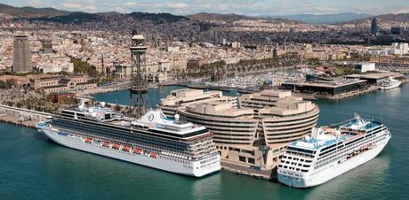 Barcelona se posiciona como la ciudad europea con mayor contaminación causada por los cruceros