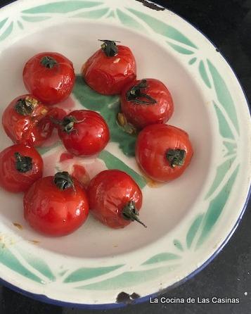 Tomate Cherry de Rama Confitado Tomate Cherry de Rama Confitado