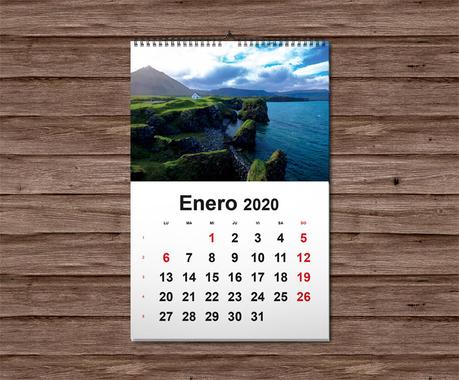 Plantillas de Calendarios 2020 Gratis para Descargar