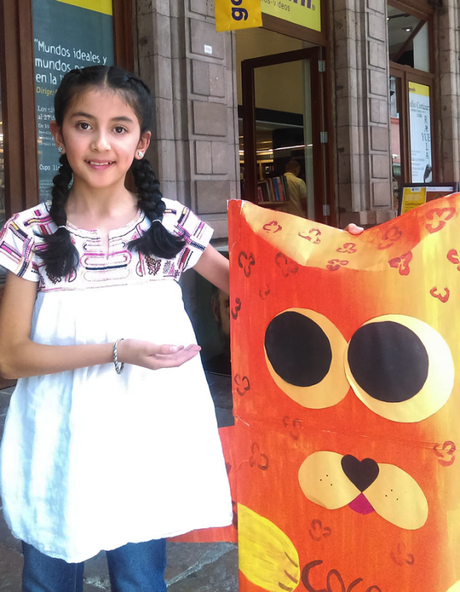 Sofía Molina, activista potosina de 7 años es recibida en la ONU