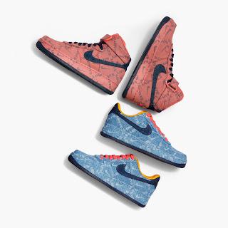 Air Force 1 High, Air Force 1 Low, Air Max 90, NIKE BY LEVI’S, Levi’s Red Tab, sneakers, jeans, vaqueros, zapatillas, moda, on shoes, mens sneakers, women sneakers, 